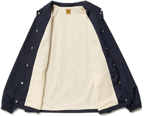 HUMAN MADE FW22 Jaket Coach Beruang Kutub Unisex Lengan Panjang. HM24JK002 Shop HUMAN MADE FW22 Jaket Coach Beruang Kutub Unisex Lengan Panjang. HM24JK002