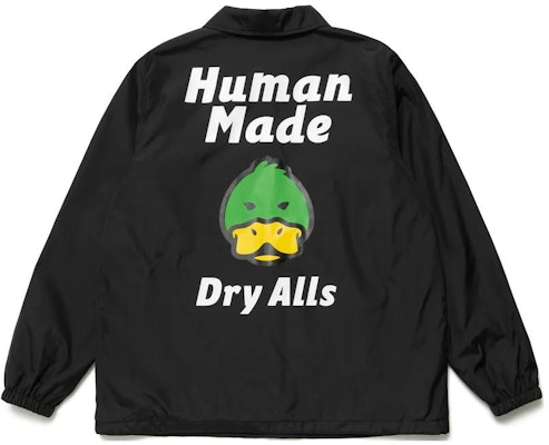 HUMAN MADE FW22 Jaket Coach Beruang Kutub Unisex Lengan Panjang. HM24JK002 1