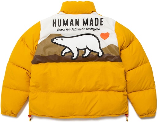 HUMAN MADE FW22 Polar Bear Quilted Down Jacket Unisex Jaket Tebal Unisex HM24JK030 Lookbook HUMAN MADE FW22 Polar Bear Quilted Down Jacket Unisex Jaket Tebal Unisex HM24JK030