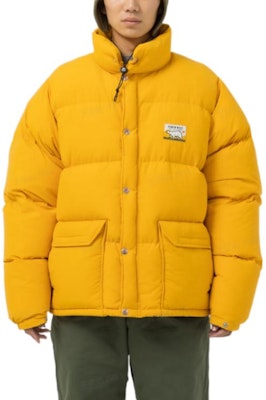 HUMAN MADE FW22 Polar Bear Quilted Down Jacket Unisex Jaket Tebal Unisex HM24JK030 Details for HUMAN MADE FW22 Polar Bear Quilted Down Jacket Unisex Jaket Tebal Unisex HM24JK030