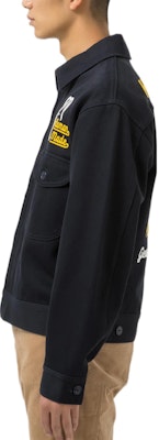 HUMAN MADE FW22 Jaket Zip Kolar Sulaman Arnab Unisex Edisi Tahun Baru HM24JK008 Sizing HUMAN MADE FW22 Jaket Zip Kolar Sulaman Arnab Unisex Edisi Tahun Baru HM24JK008