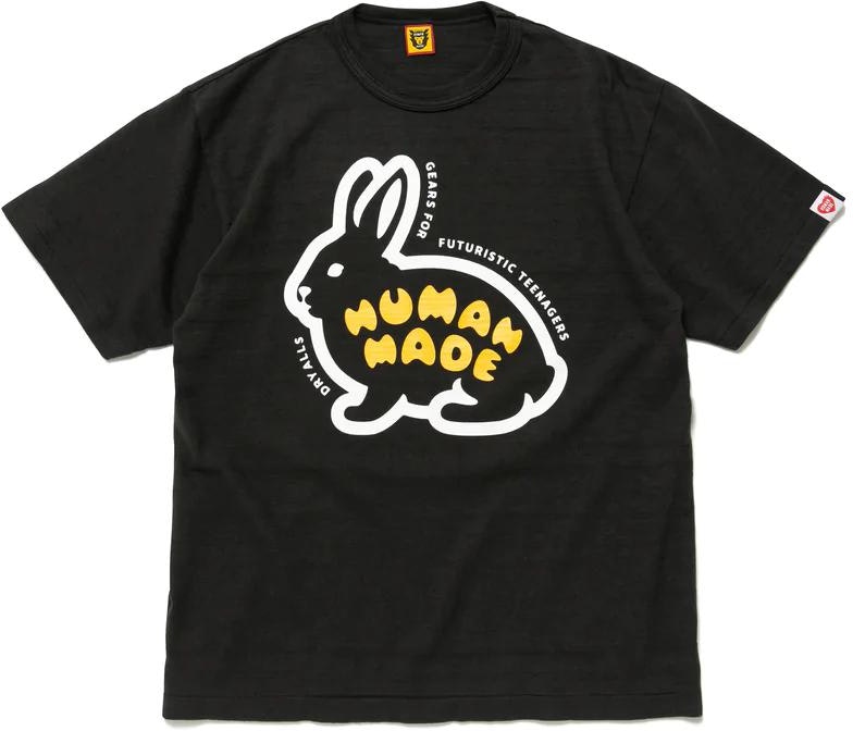 human-made-fw-22-rabbit-graphic-logo-print-casual-unisex-t-shirt-hm-24-te-014