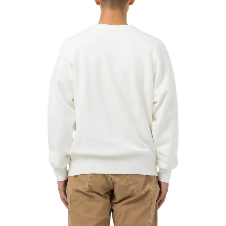 Purchase 휴먼메이드 FW22 래빗 로고 화이트 크루넥 스웨트셔츠 풀오버 HM24CS020