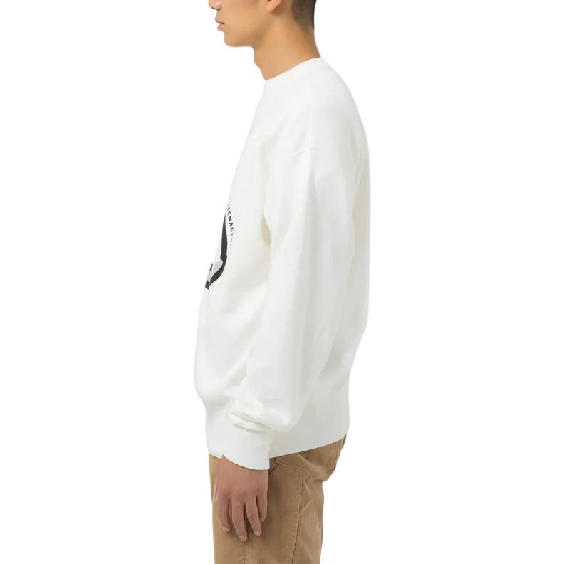 Details for 휴먼메이드 FW22 래빗 로고 화이트 크루넥 스웨트셔츠 풀오버 HM24CS020