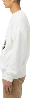 Human Made FW22 Rabbit Logo Crewneck Sweater Putih Pullover HM24CS020 Details for Human Made FW22 Rabbit Logo Crewneck Sweater Putih Pullover HM24CS020