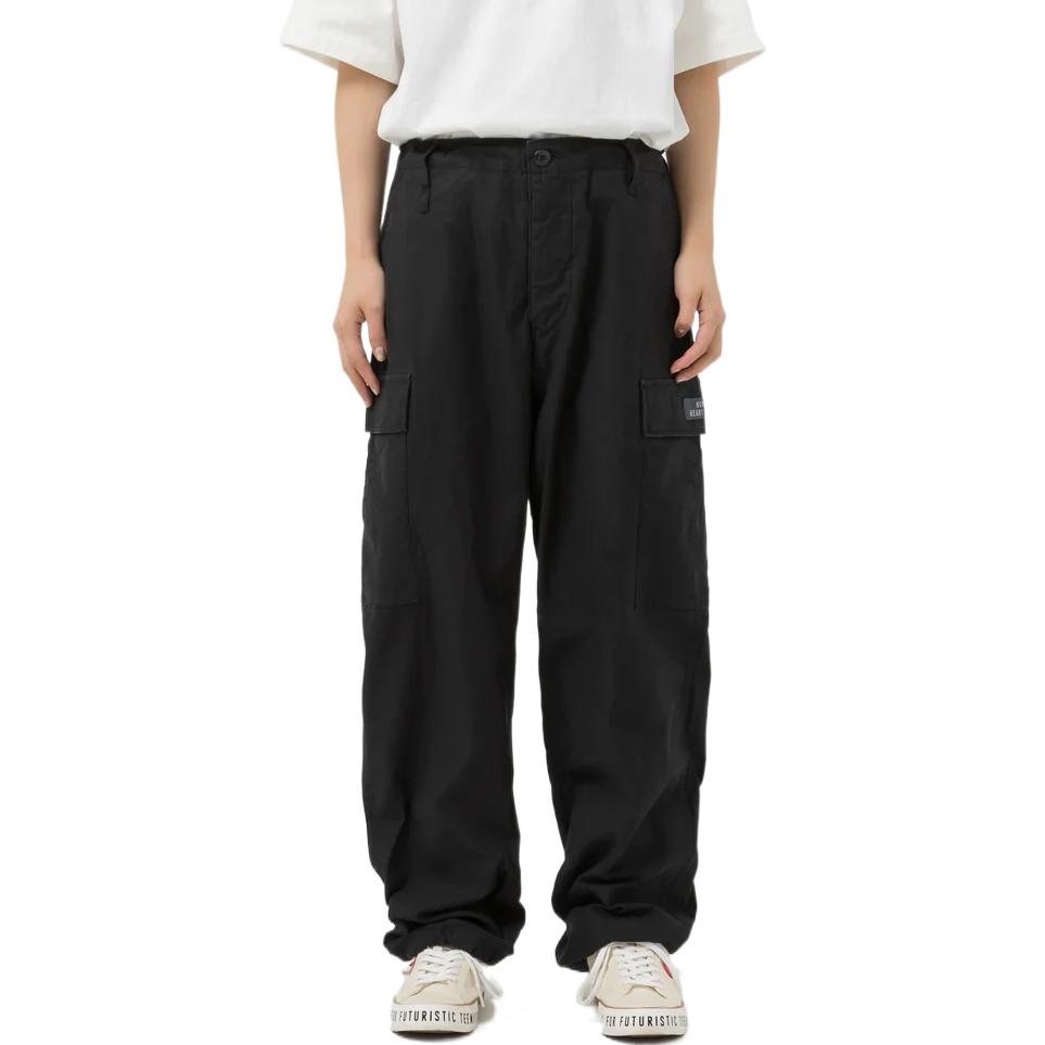 Shop Pantalones Casuales Unisex HUMAN MADE FW22 Ajuste Suelto Color Sólido. HM24PT003