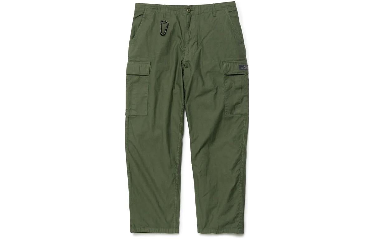 Sizing Pantalones Casuales Unisex HUMAN MADE FW22 Ajuste Suelto Color Sólido. HM24PT003