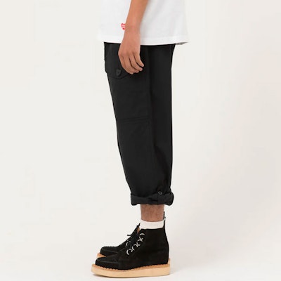 HUMAN MADE FW22 Solid Color Straight Casual Pants Men HM24PT001 Sizing HUMAN MADE FW22 Solid Color Straight Casual Pants Men HM24PT001