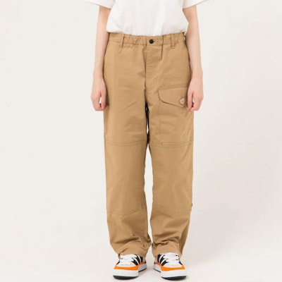 HUMAN MADE FW22 Solid Color Straight Casual Pants Men HM24PT001 2