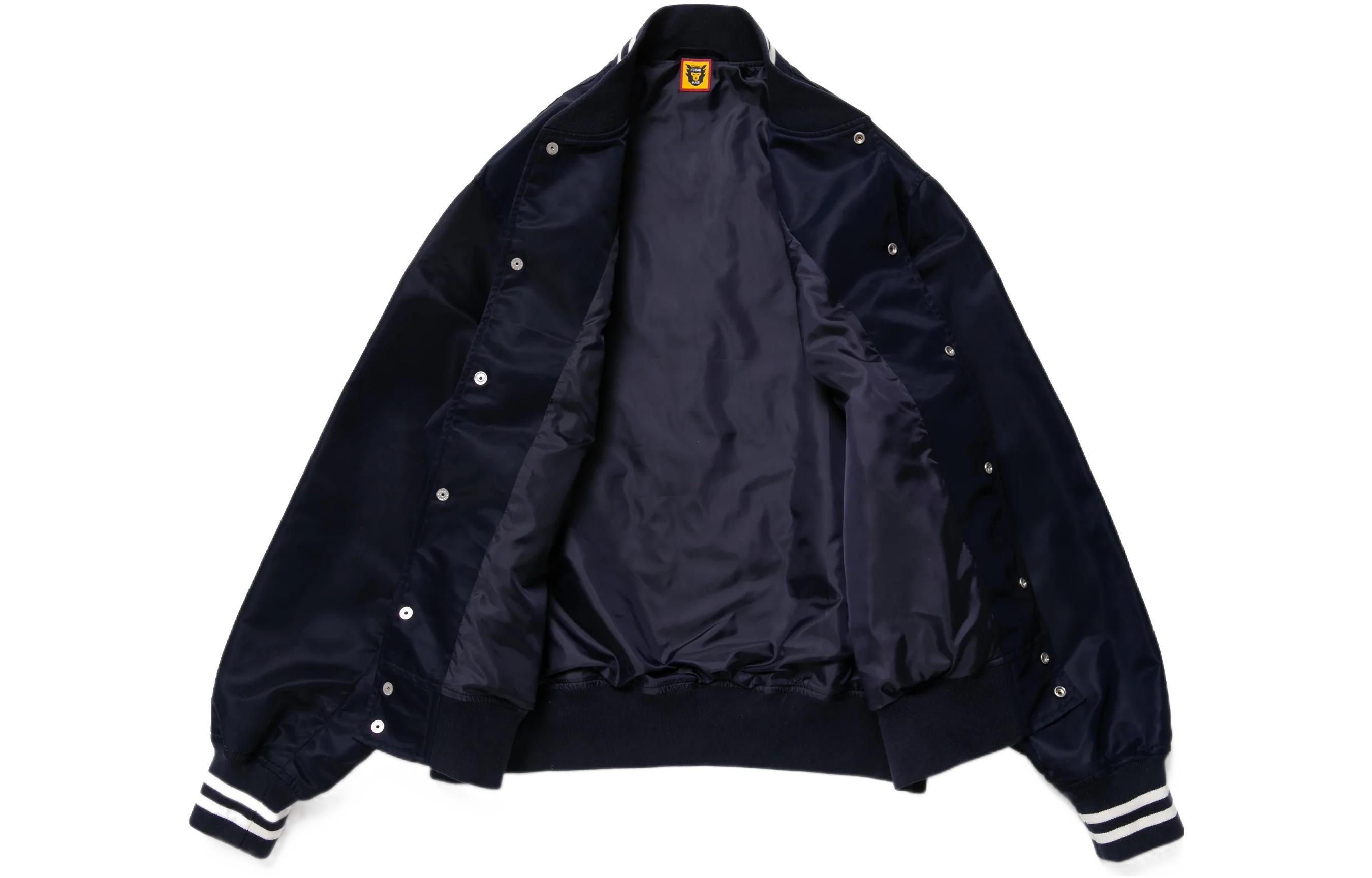 Purchase HUMAN MADE FW22 Jaket Panjang Unisex Logo Hati Bergaris Baseball HM24JK003