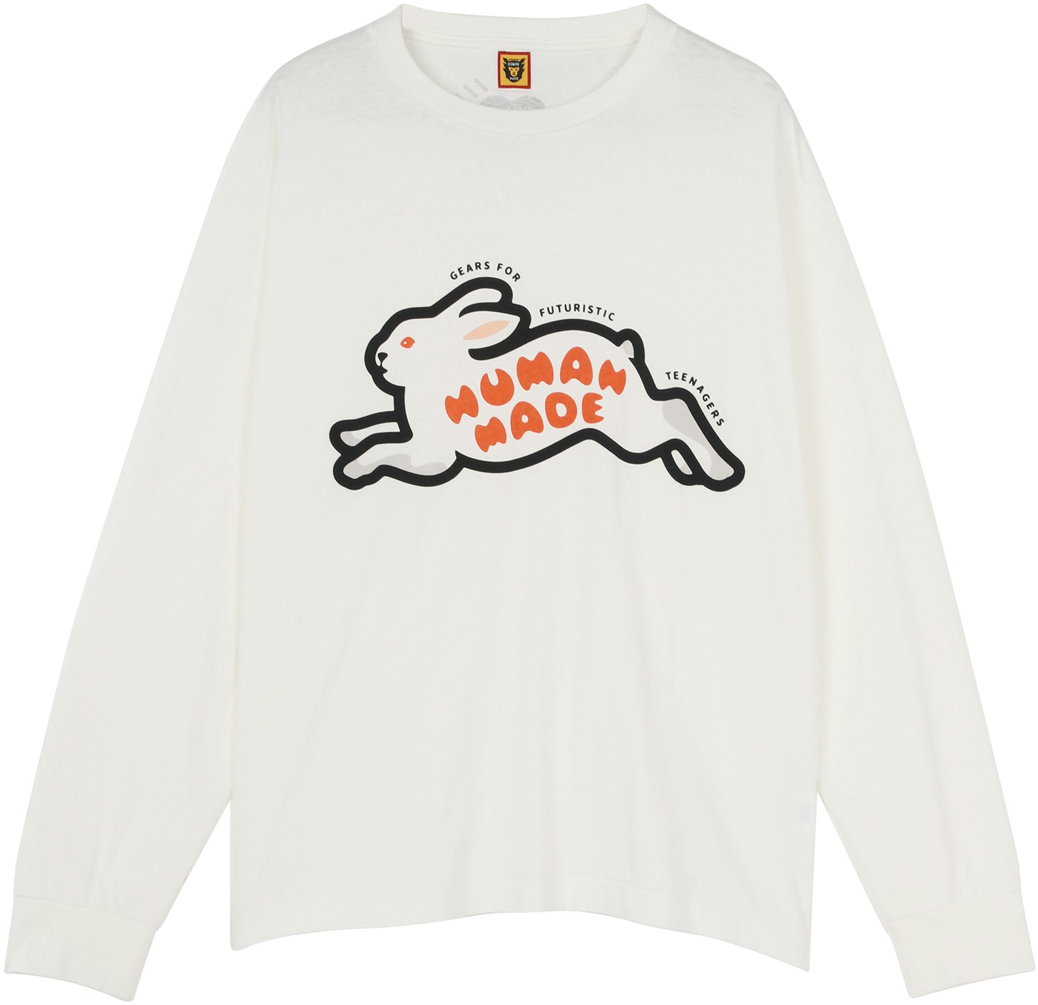 human-made-fw-22-uneven-texture-rabbit-print-long-sleeve-t-shirt-mens-hm-24-cs-007