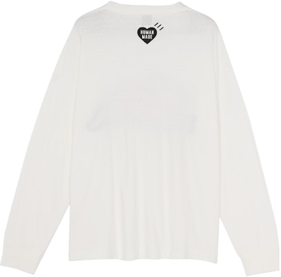 Camiseta Manga Larga HUMAN MADE FW22 Estampado Conejo Textura Irregular Hombre. HM24CS007 Lookbook Camiseta Manga Larga HUMAN MADE FW22 Estampado Conejo Textura Irregular Hombre. HM24CS007