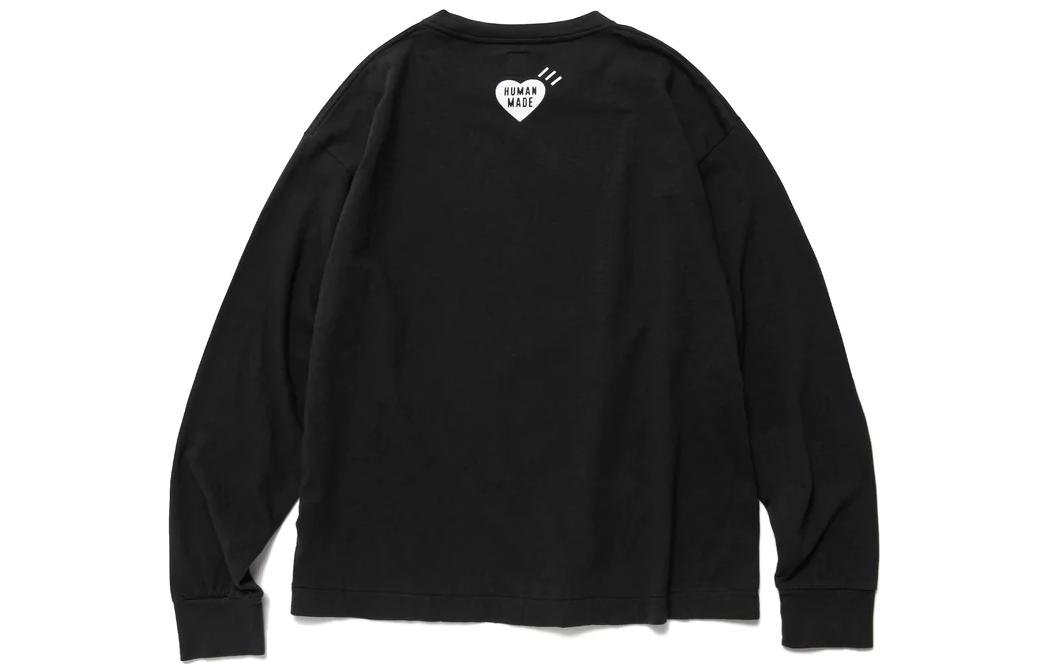 Lookbook HUMAN MADE FW22 Jersey Hombre Estampado Tigre Textura Irregular Manga Larga HM24CS006