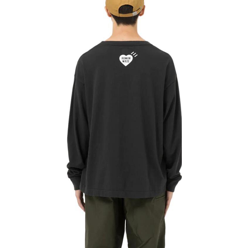 Purchase HUMAN MADE FW22 Jersey Hombre Estampado Tigre Textura Irregular Manga Larga HM24CS006