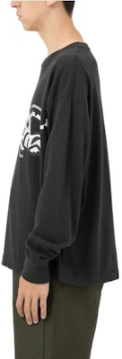 HUMAN MADE FW22 Jersey Hombre Estampado Tigre Textura Irregular Manga Larga HM24CS006 Details for HUMAN MADE FW22 Jersey Hombre Estampado Tigre Textura Irregular Manga Larga HM24CS006