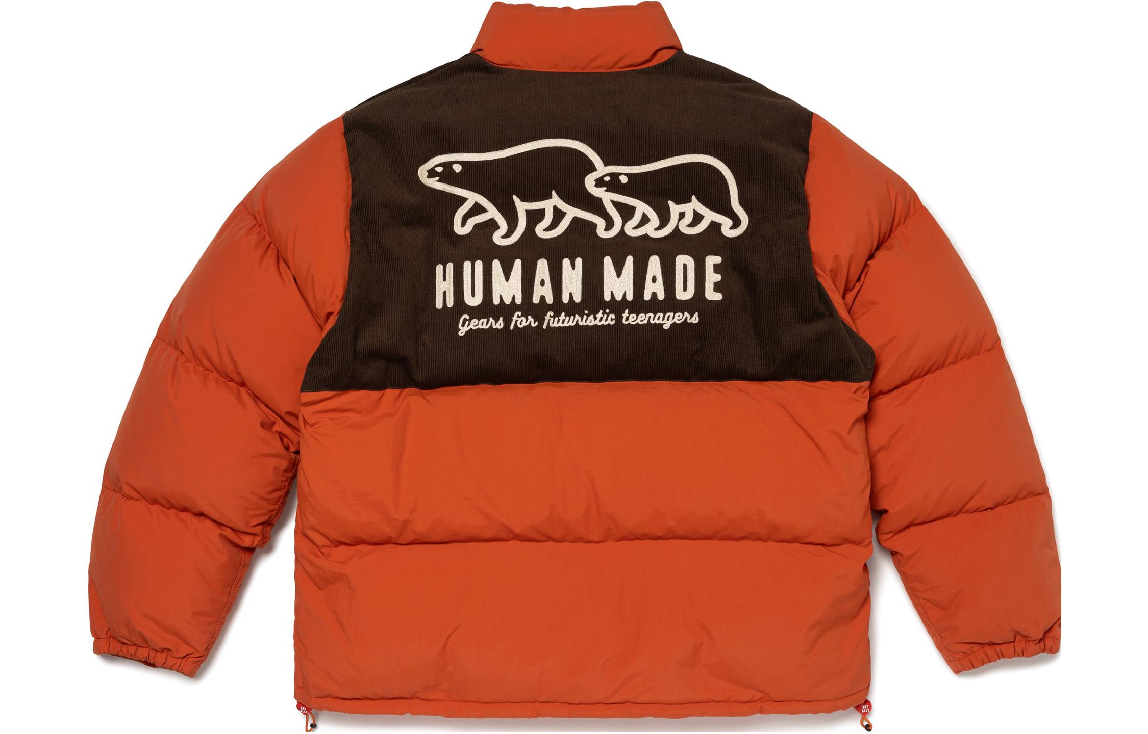 HUMAN MADE FW23 Back Embroidered Patchwork Puffer Jacket Unisex. HM26JK031 圖 5