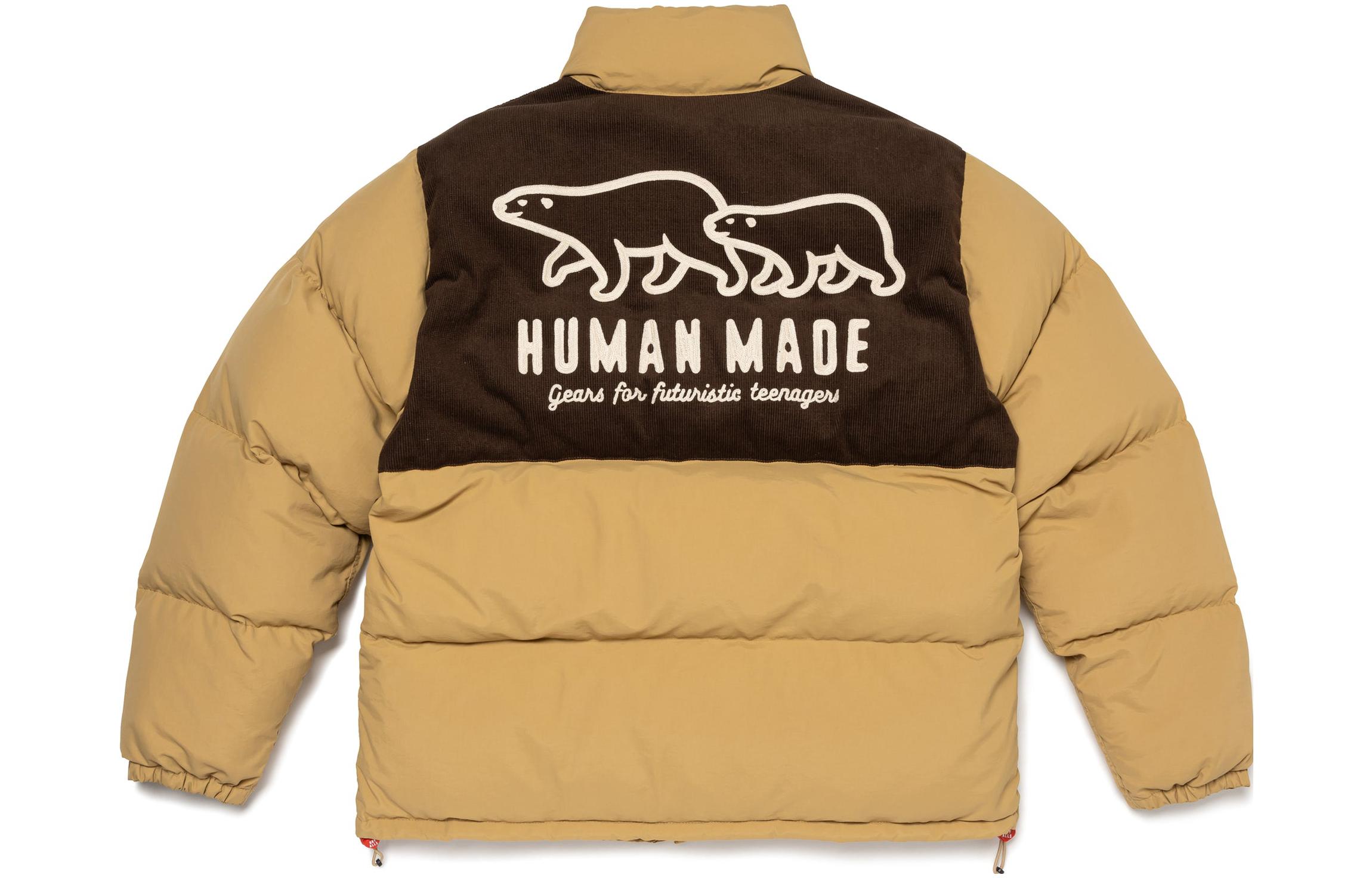 HUMAN MADE FW23 Back Embroidered Patchwork Puffer Jacket Unisex. HM26JK031 圖 8