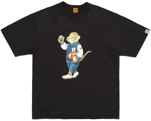 HUMAN MADE FW23 College Tiger Print Short Sleeve T-Shirt Unisex HM26TE001 Buy HUMAN MADE FW23 College Tiger Print Short Sleeve T-Shirt Unisex HM26TE001