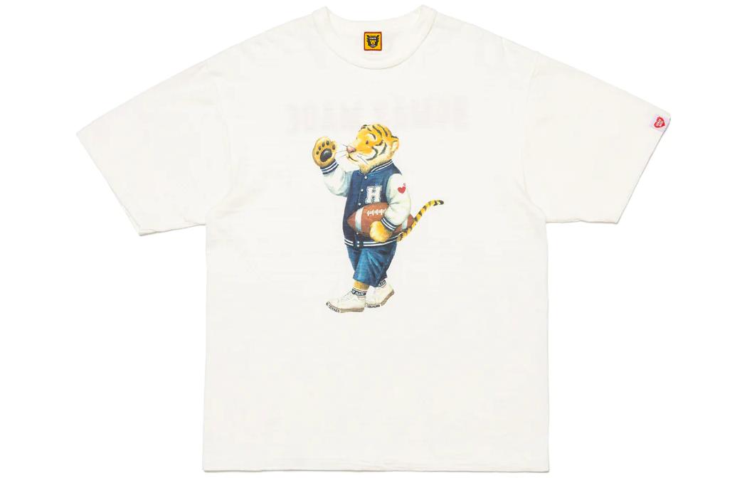 Order HUMAN MADE FW23 College Tiger Print Short Sleeve T-Shirt Unisex HM26TE001