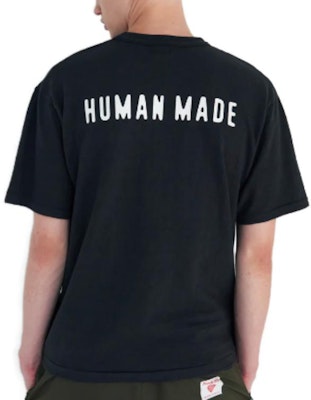 HUMAN MADE FW23 College Tiger Print Short Sleeve T-Shirt Unisex HM26TE001 Details for HUMAN MADE FW23 College Tiger Print Short Sleeve T-Shirt Unisex HM26TE001