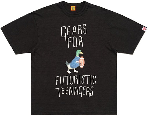 HUMAN MADE FW23 Collegiate Style Duck Graphic T-Shirt Unisex. HM26TE002 Order HUMAN MADE FW23 Collegiate Style Duck Graphic T-Shirt Unisex. HM26TE002