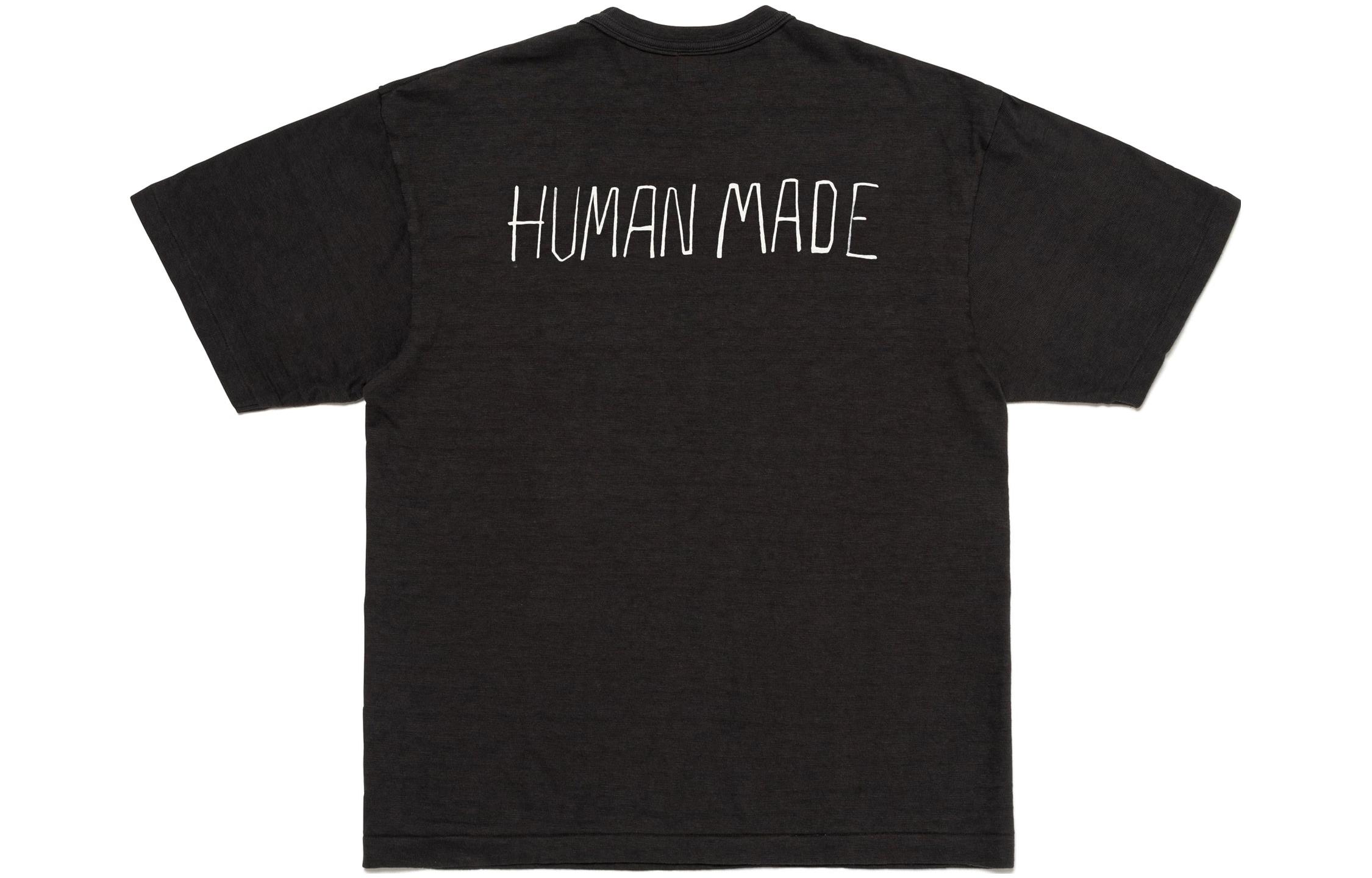 Lookbook HUMAN MADE FW23 Collegiate Style Duck Graphic T-Shirt Unisex. HM26TE002