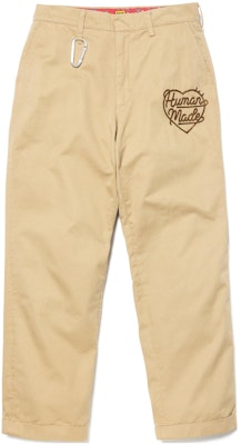 HUMAN MADE FW23 Collegiate Twill Pants with Heart Logo Embroidery Unisex. HM26PT004 Shop HUMAN MADE FW23 Collegiate Twill Pants with Heart Logo Embroidery Unisex. HM26PT004