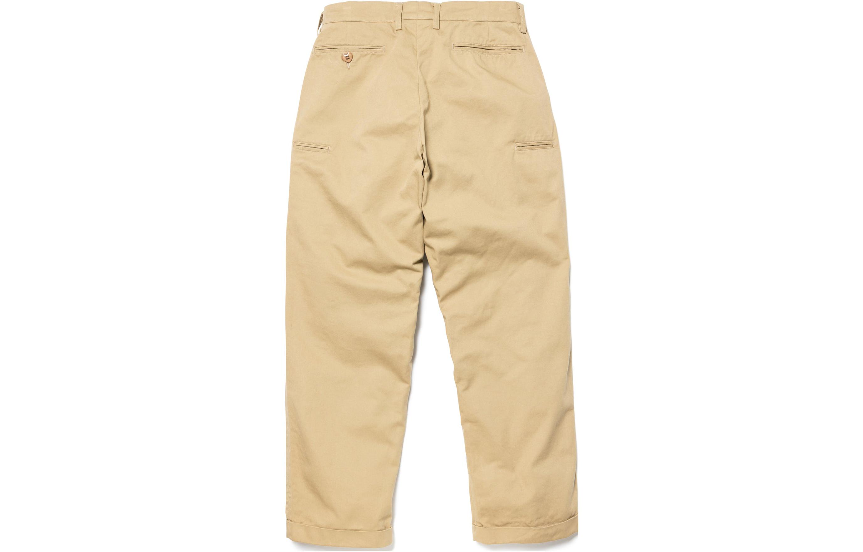 Purchase HUMAN MADE FW23 Collegiate Twill Pants with Heart Logo Embroidery Unisex. HM26PT004