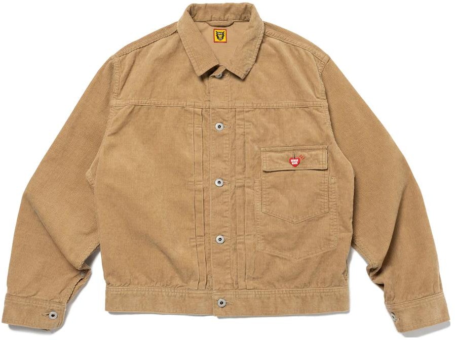 human-made-fw-23-corduroy-work-jacket-dachs-hound-embroidery-unisex-light-brown-hm-26-jk-005