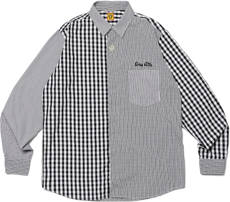 HUMAN MADE FW23 Dachshund Plaid Long Sleeve Shirt Unisex Black HM26SH004 Buy HUMAN MADE FW23 Dachshund Plaid Long Sleeve Shirt Unisex Black HM26SH004