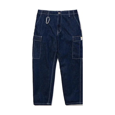 HUMAN MADE FW23 Dachshund Series Retro Denim Work Pants Unisex Blue HM26PT008