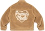 Lookbook HUMAN MADE FW23 Jaket Fleece Logo Bordir Hati Unisex. HM26JK034