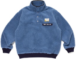 HUMAN MADE FW23 Fleece Sweatshirt with Embroidered Logo and Heart Design Unisex HM26JK036 HUMAN MADE FW23 Fleece Sweatshirt with Embroidered Logo and Heart Design Unisex HM26JK036