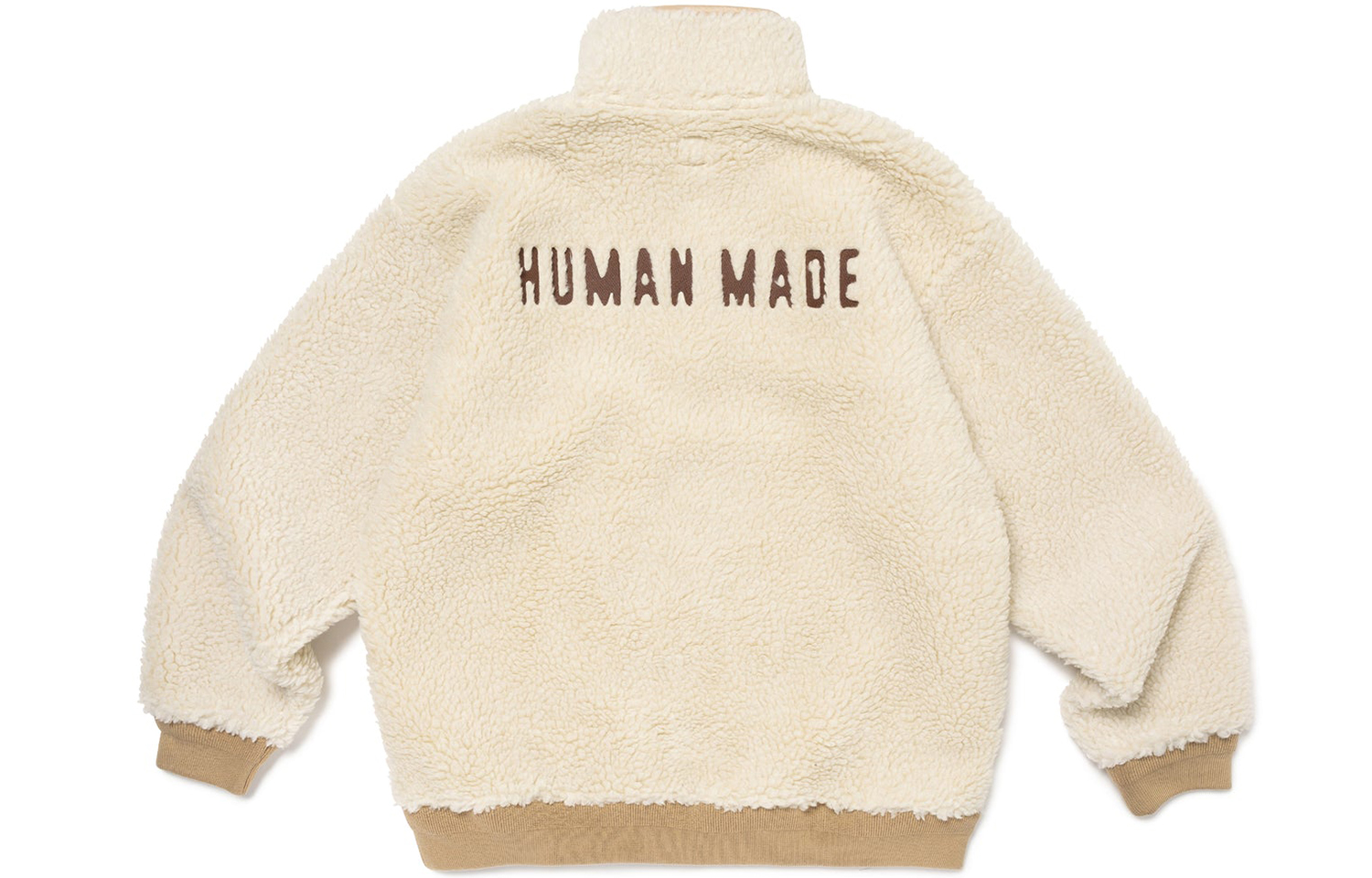 Sizing ヒューマンメイド FW23 刺繍ロゴ＆ハートデザイン フリーススウェットシャツ ユニセックス HM26JK036