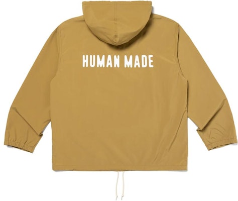 HUMAN MADE FW23 Jaket Hoodie Anorak Half-Zip Logo Unisex. HM26JK017 Lookbook HUMAN MADE FW23 Jaket Hoodie Anorak Half-Zip Logo Unisex. HM26JK017