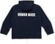Purchase HUMAN MADE FW23 Jaket Hoodie Anorak Half-Zip Logo Unisex. HM26JK017