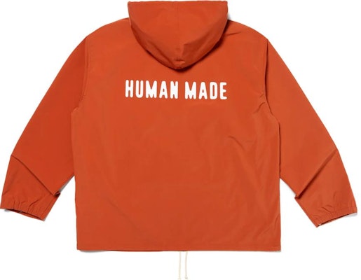 HUMAN MADE FW23 Jaket Hoodie Anorak Half-Zip Logo Unisex. HM26JK017 Sizing HUMAN MADE FW23 Jaket Hoodie Anorak Half-Zip Logo Unisex. HM26JK017