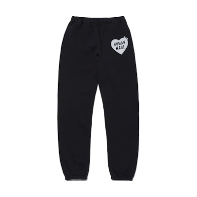 HUMAN MADE FW23 Heart Logo Knit Sweatpants Unisex - Casual Loose Fit. HM26PT019