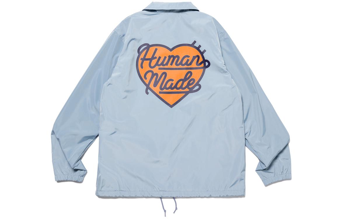 Sizing HUMAN MADE FW23 心形标志抽绳教练夹克 男女同款 HM26JK002