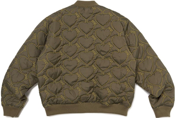 HUMAN MADE FW23 心形印花缝线拉链棉夹克 男女同款. HM26JK025 Lookbook HUMAN MADE FW23 心形印花缝线拉链棉夹克 男女同款. HM26JK025