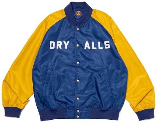 Jaket Unisex HUMAN MADE FW23 Bordir Huruf dan Tombol Macan HM26JK014 Order Jaket Unisex HUMAN MADE FW23 Bordir Huruf dan Tombol Macan HM26JK014