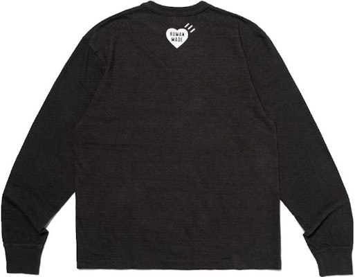 Camiseta Unisex HUMAN MADE FW23 Negra Manga Larga Panda Gráfico Retro. HM26CS048BK5 Lookbook Camiseta Unisex HUMAN MADE FW23 Negra Manga Larga Panda Gráfico Retro. HM26CS048BK5