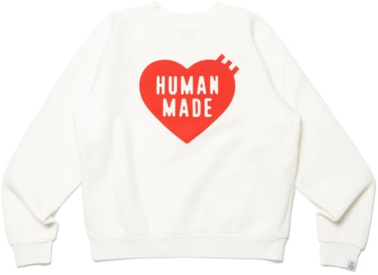 HUMAN MADE FW23标志图案宽松版型中性套头圆领卫衣. HM26CS041 Buy HUMAN MADE FW23标志图案宽松版型中性套头圆领卫衣. HM26CS041