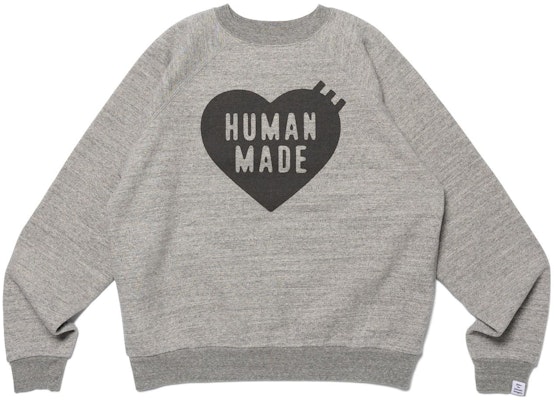 HUMAN MADE FW23标志图案宽松版型中性套头圆领卫衣. HM26CS041 Details for HUMAN MADE FW23标志图案宽松版型中性套头圆领卫衣. HM26CS041