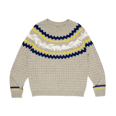 HUMAN MADE FW23 Nordic Knit Sweater Unisex Fall/Winter Collection. HM26CS036