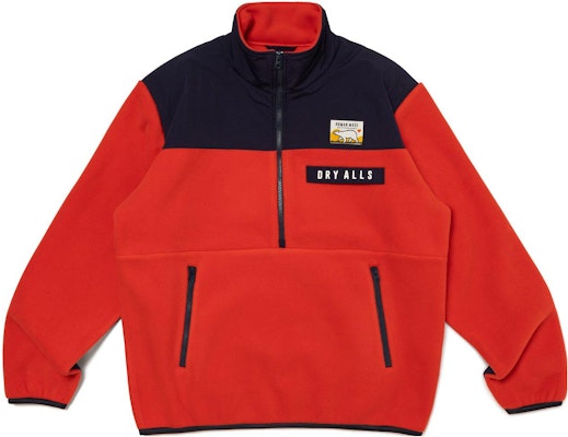 HUMAN MADE FW23 Polar Bear Fleece Half-Zip Sweatshirt Unisex HM26JK040 Order HUMAN MADE FW23 Polar Bear Fleece Half-Zip Sweatshirt Unisex HM26JK040