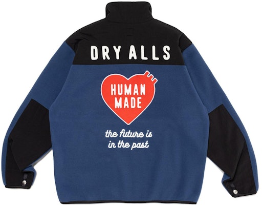 HUMAN MADE FW23 Polar Bear Fleece Half-Zip Sweatshirt Unisex HM26JK040 Sizing HUMAN MADE FW23 Polar Bear Fleece Half-Zip Sweatshirt Unisex HM26JK040