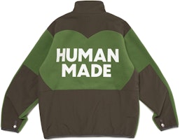 HUMAN MADE FW23 Polar Bear Fleece Jacket Unisex HM26JK039 HUMAN MADE FW23 Polar Bear Fleece Jacket Unisex HM26JK039