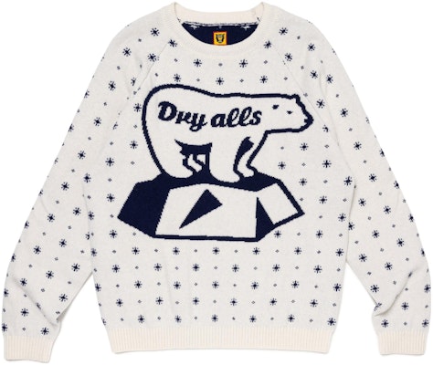 HUMAN MADE FW23 北极熊图案针织毛衣 男女同款 HM26CS037 Order HUMAN MADE FW23 北极熊图案针织毛衣 男女同款 HM26CS037