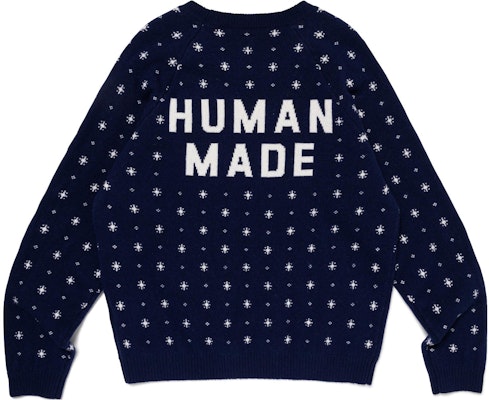 HUMAN MADE FW23 北极熊图案针织毛衣 男女同款 HM26CS037 Purchase HUMAN MADE FW23 北极熊图案针织毛衣 男女同款 HM26CS037